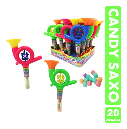 Dulces Para Piñata - Candy Saxo (contiene 20 Un)