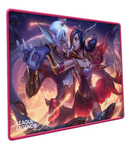 Xayah Y Rakan Amorosos - Mousepad -  League Of Legends 