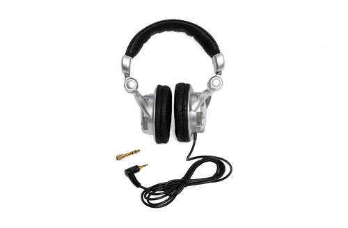 Auriculares Dj Hügel Headphones Monitoreo Cerrados Gris