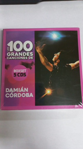 Cd Damian Cordoba Box 5 Cd Las 100 Grandes Canciones