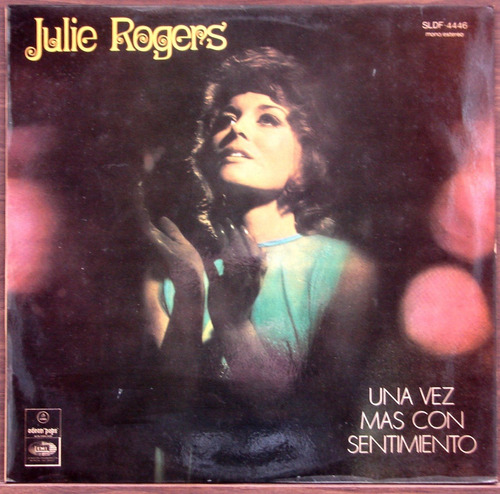 Julie Rogers - Una Vez Mas Con Sentimiento - Lp Promo 1972