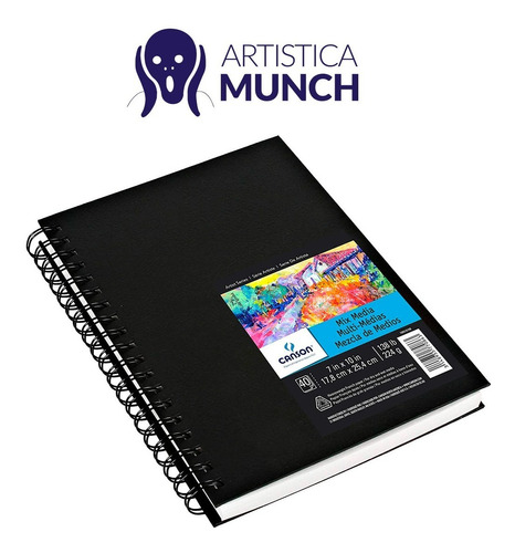 Artbook Mix Media Album Espp A5-14x21,6 224gr 40 Hojas