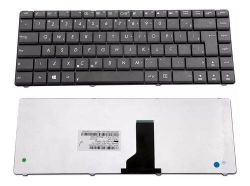 Teclado Para Asus F45c F45a-vx013h F45a-vx014h Br Com Ç Novo