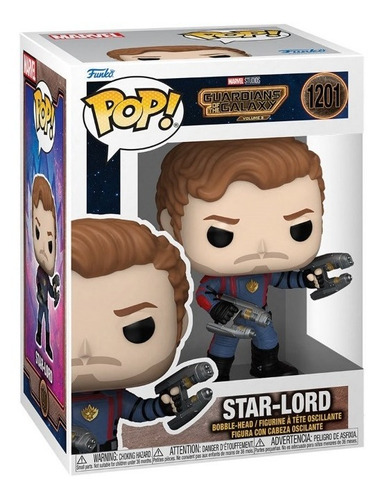 Funko Pop Star Lord #1201 - Guardianes De La Galaxia Vol 3