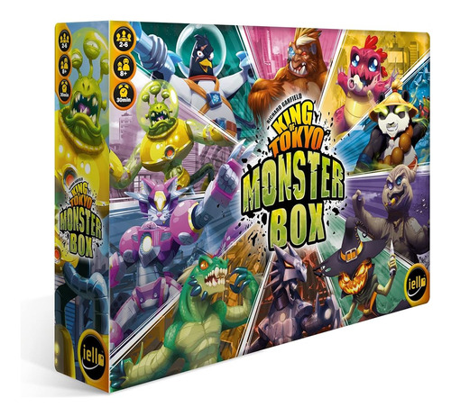 Iello King Of Tokyo Monster Box, Juego De Mesa De Estrategia