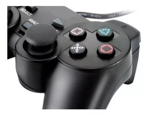 Controle Analógico para PlayStation 1 e 2 - RIKATECH