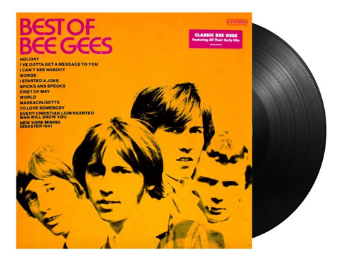 Bee Gees  Best Of Bee Gees Vinilo Nuevo Lp Exitabrec