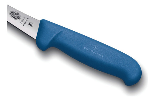 Cuchillo Deshuesador Victorinox® Curvo Flexible, 15cm Color Azul