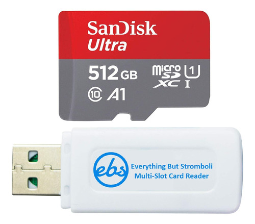 Sandisk 512gb Ultra Microsdxc Uh Memoria Funciona Tab A7