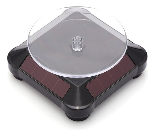 Tocadiscos Solar Para Joyas, Plato Giratorio Eléctrico Stand