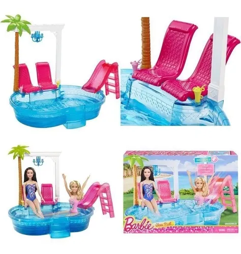 Piscina Glamurosa Barbie Glam Pool Ni as Mu ecas Original