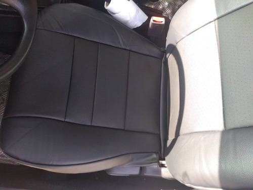 Fundas Cubre Asientos Tacto Piel Para Grand I10 2020-2024 Negro