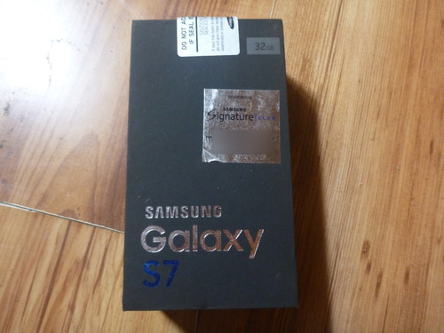 Caja De Samsung S7 32gb Silver Titanium Con Sacachip
