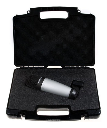 Micrófono Samson C03 condensador supercardioide plateado/negro
