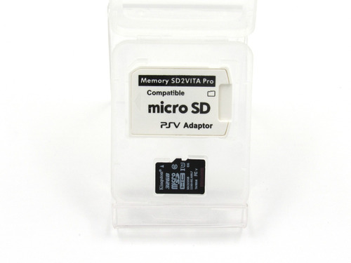 Sd2vita Pro Adaptador Para Ps Vita + Micro Sd De 32gb