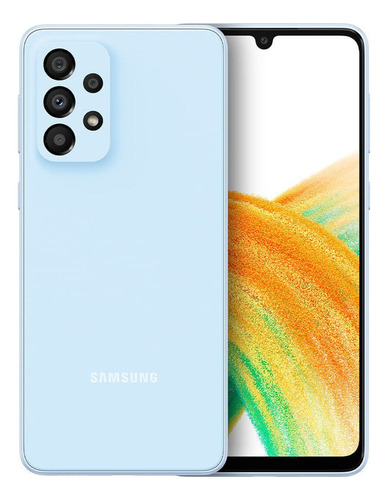 Smartphone Samsung Galaxy A33 5g Tela 6.4 128gb 6gb Ram Azul