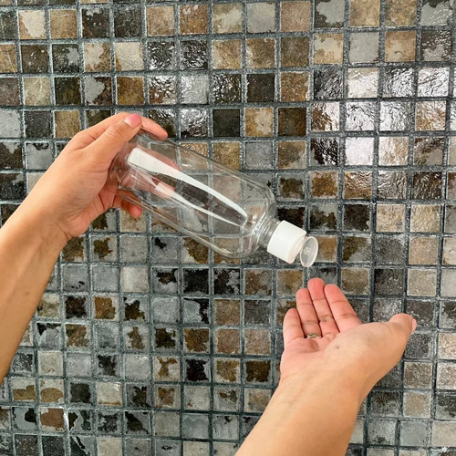 Envase De 250 Ml Oval Con Tapa! Gel Antibacterial! 30 Piezas