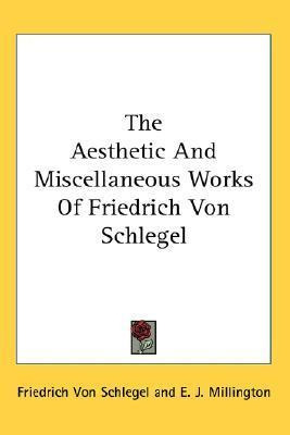 Libro The Aesthetic And Miscellaneous Works Of Friedrich ...