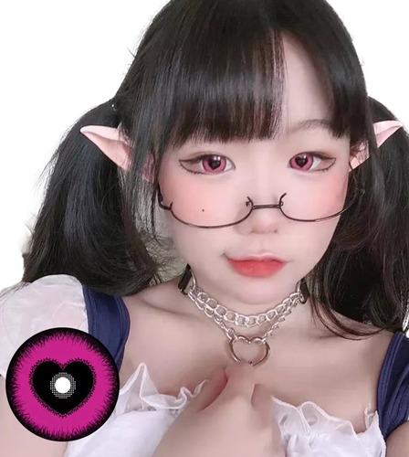 Pupilentes Halloween Friki Lens Varios Cosplay Con Estuche