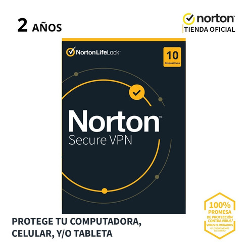 Norton Vpn 10 Dispositivos 2 Años