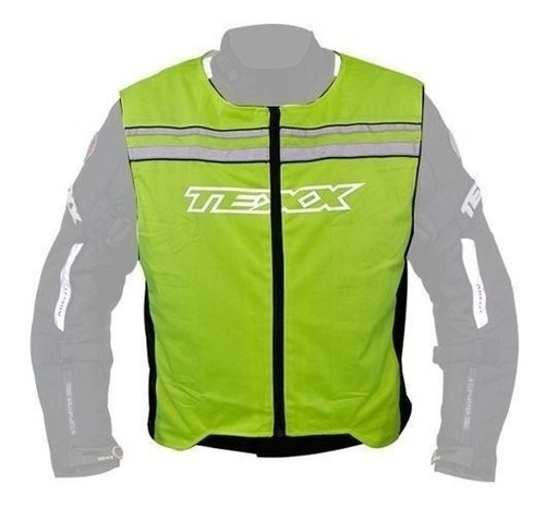 Colete Motoqueiro Refletivo Segurança Texx Shine Vest 3xl