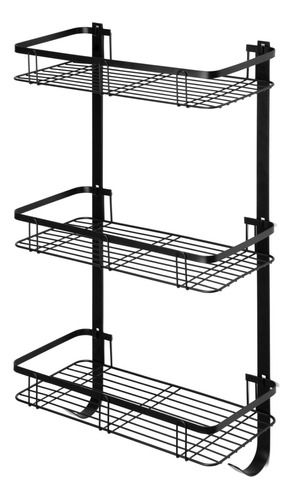 Rack Repisas Para Baño Organizador De 3 Niveles Acero Inox