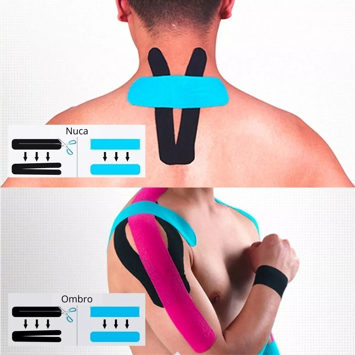 Segunda imagem para pesquisa de fita jogador usam dor muscular