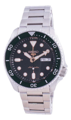 Reloj Seiko 5sports Srpd63k1 Para Hombre Automático Con