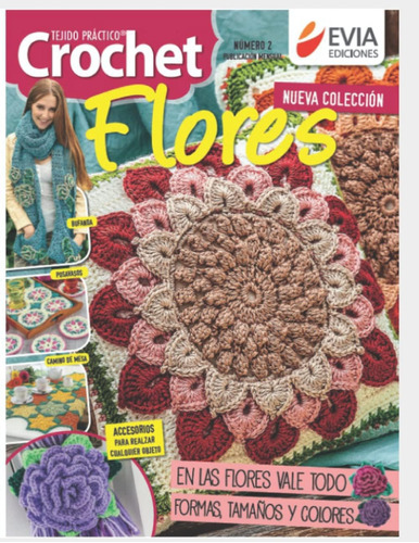 Libro: Crochet Flores 2: Tejido Práctico (crochet Iii) (span