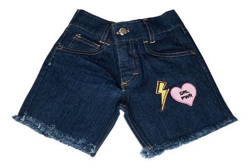 Short Para Niña Bambino Grl Pwr