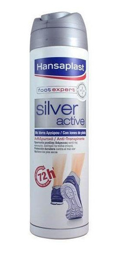 Hansaplast Silver Active - Espray Para Pies Frasco Con 150 M