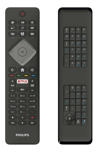 Control Remoto Con Teclado Smart Tv Philips Netflix - Original Ckl Distribuidor Oficial Philips