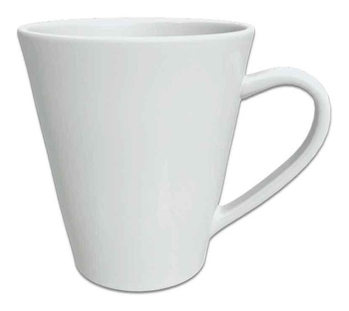 Taza Conica Tlp 12oz Blanca Sublimacion Caja Con 36 Piezas 