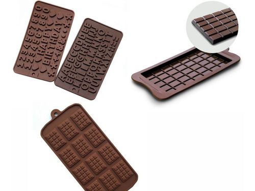 Molde De Tabletas De Chocolate X6