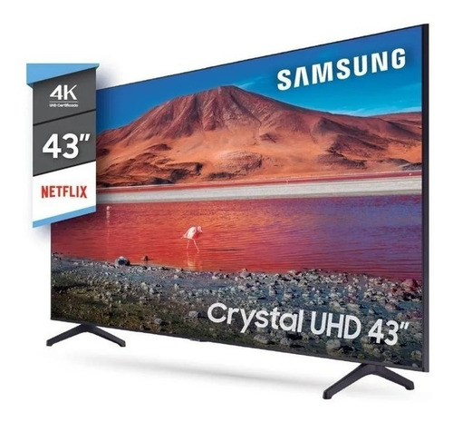 Imagen 3 de 6 de Smart Tv Samsung Series 7 Un43tu7000gczb Led 4k 43