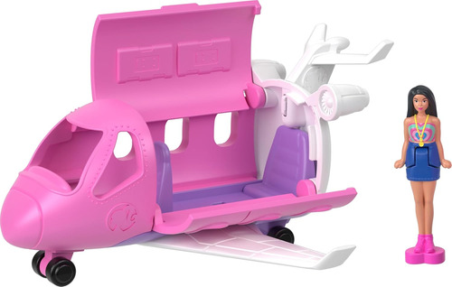 Barbie Mini Barbieland Dreamhouse Y Juego De 3 Vehículos Con