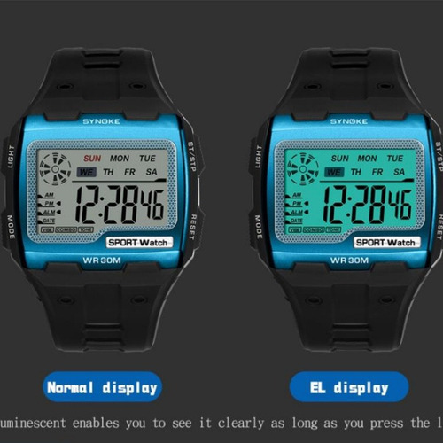 Relojes Electrónicos Digitales Simples Y Luminosos De Synoke