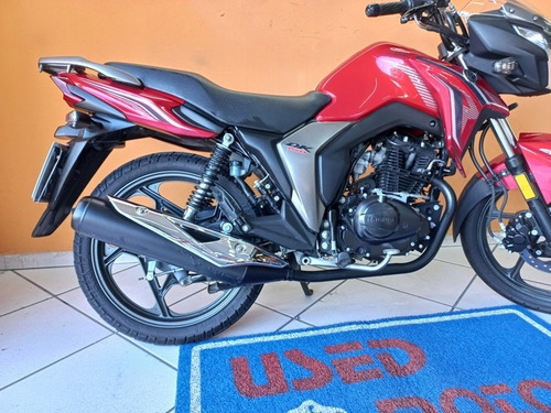 Imagem 5 de 10 de Haojue Dk 150 2021 Vermelha