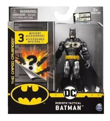 Muñeco Articulado 10cm Dc Liga De La Justicia Juguete Batman