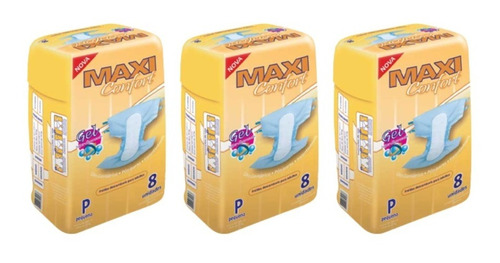 Kit 3 Pct Fraldas Geriátricas Maxiconfort Regular Promoção