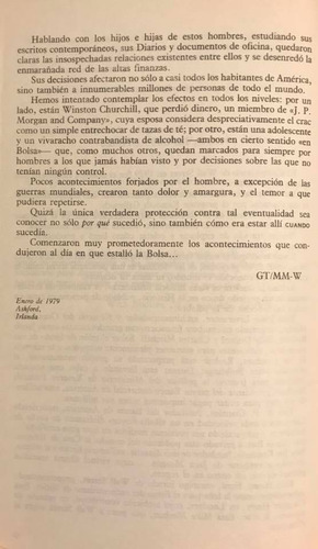 El Día En Que Se Hundió La Bolsa - Thomas & Morgan-witts (Usado)