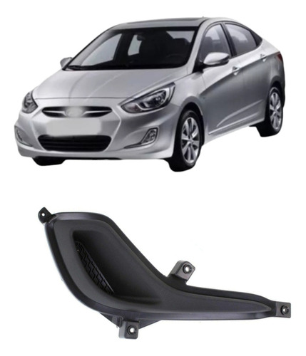 Tapa Neblineros Derecha Hyundai Accent Rb 2011 - 2021 Nueva 