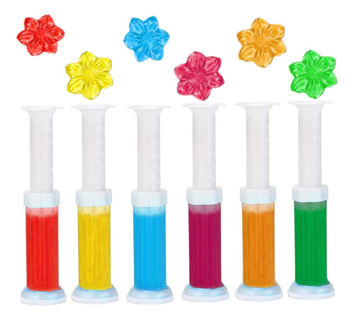Gel Limpieza Inodoro Aromas 6 Pzs Pack Discos Activos Flor