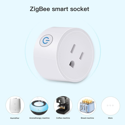 Imagen 5 de 7 de Enchufe Inteligente Zigbee Alexa Google Home Compatible
