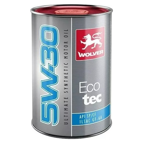 Aceite Wolver Ecotec 5w30 X1lt + Regalo