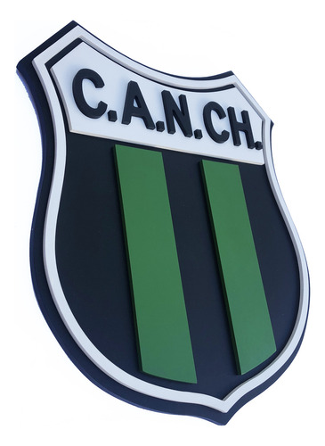 Escudo Nueva Chicago | Cuadro Madera Calada | Escudos Dep. Escudo