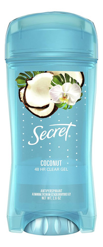 Paquete De 2 Desodorante  Gel Secret De Coco Secret Clear Ge