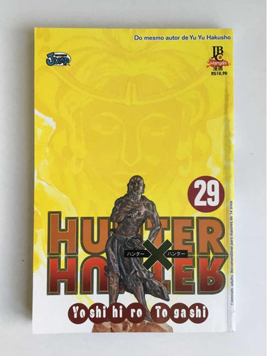 Mangá Hunter X Hunter N° 29 (frete Incluso)