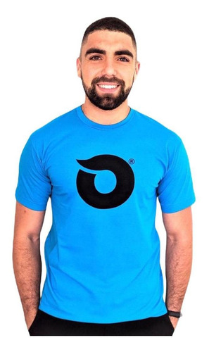Camiseta Lobo Onda Turquesa C019