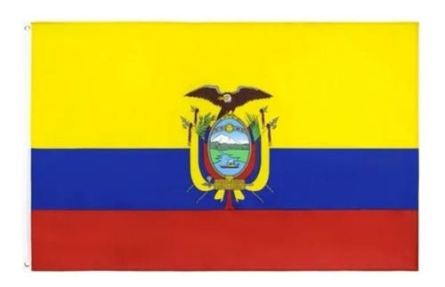 Bandera De Ecuador 90x150 Cm